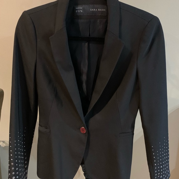 Zara Basic black Blazer. M - Picture 1 of 3